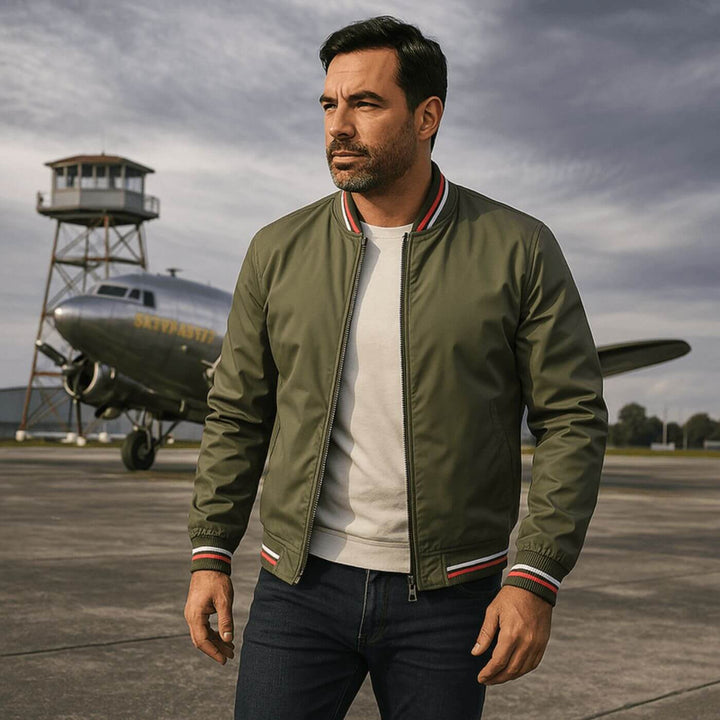 Andreas™ – Leichte Windjacke mit Reißverschluss