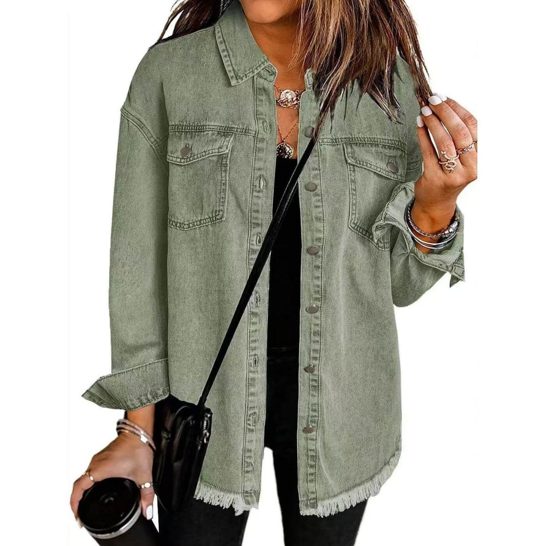 Annemarie™ - Langärmlige Jeansjacke
