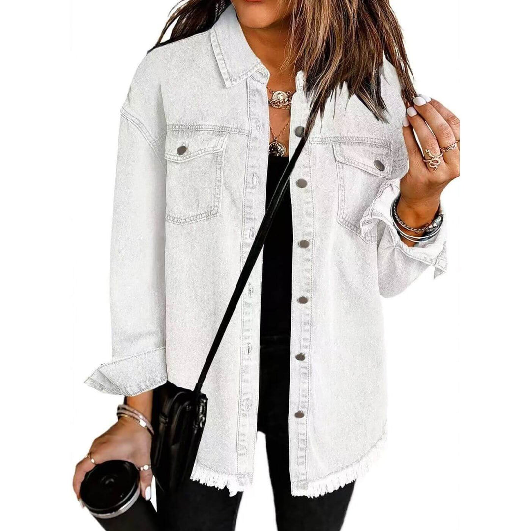 Annemarie™ - Langärmlige Jeansjacke