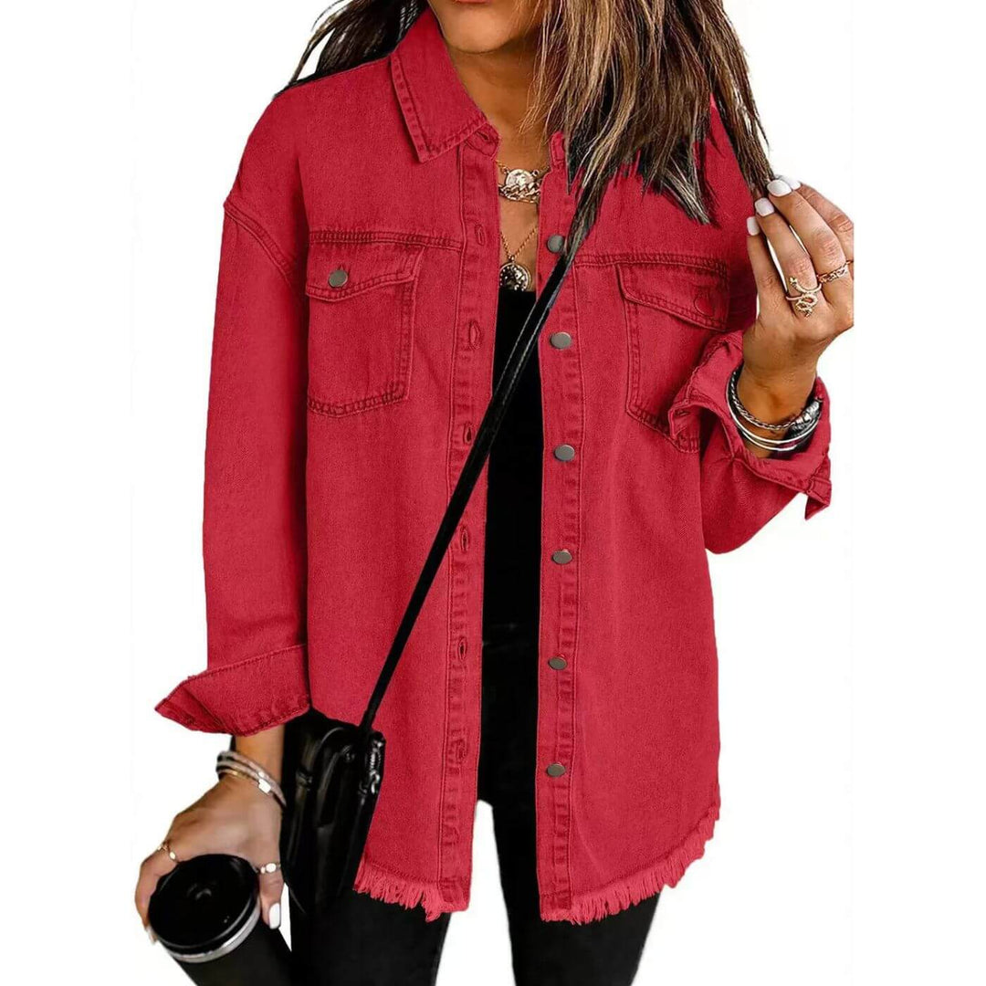 Annemarie™ - Langärmlige Jeansjacke