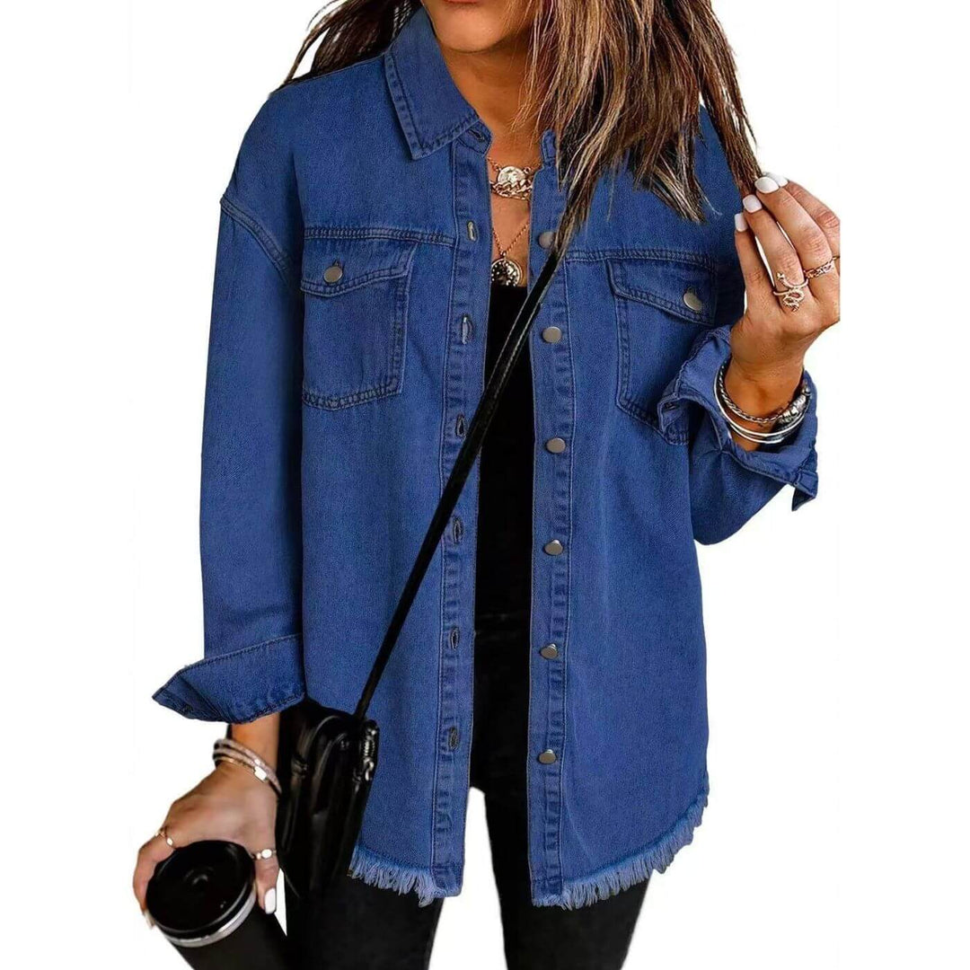 Annemarie™ - Langärmlige Jeansjacke