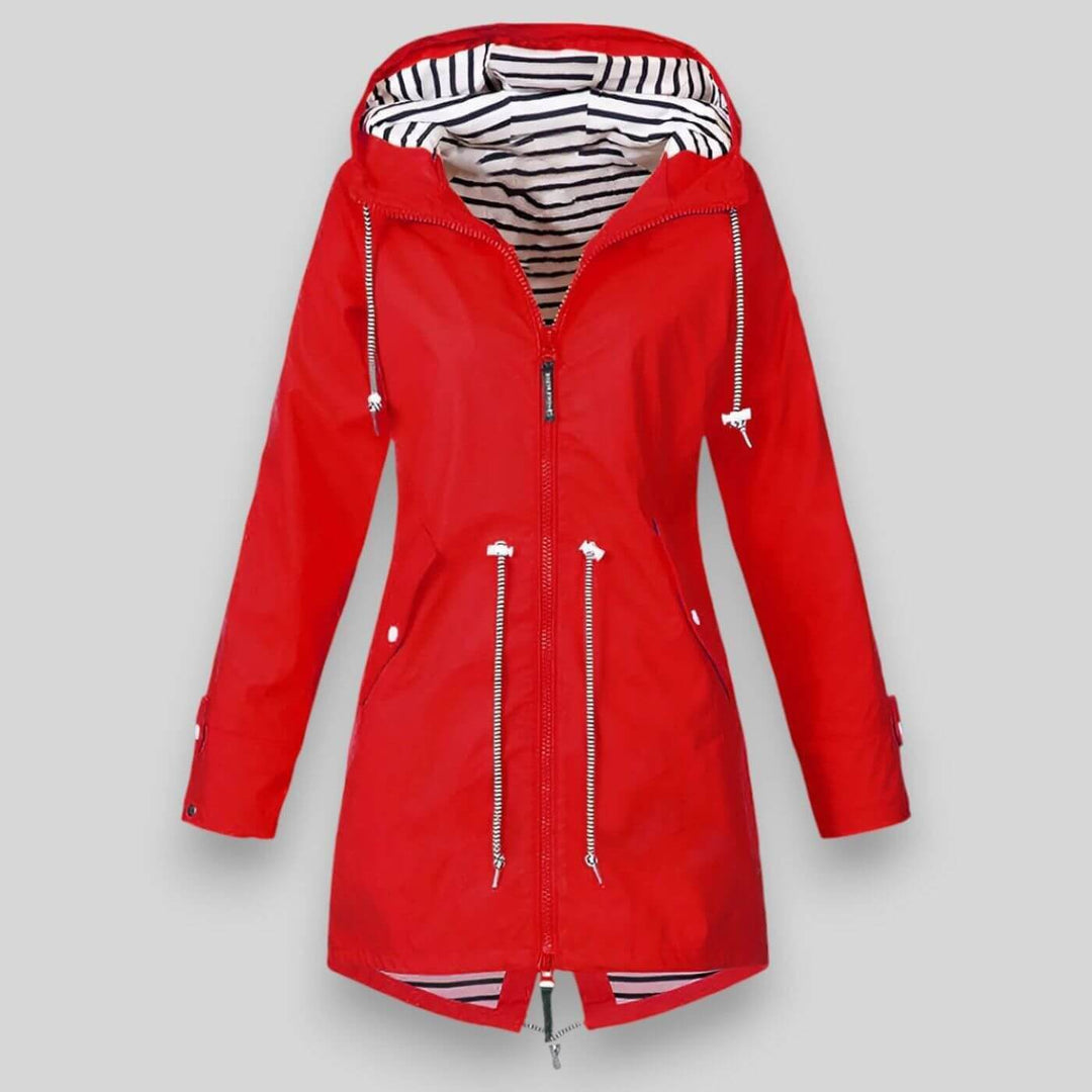 Brigitte™ - Leichte Wasserdichte Kapuzenjacke