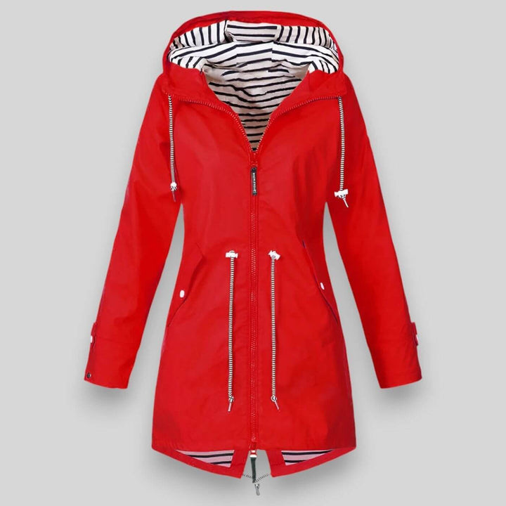 Brigitte™ - Leichte Wasserdichte Kapuzenjacke