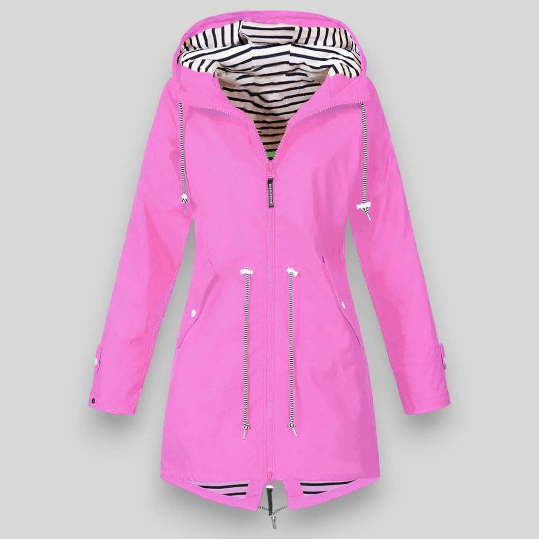 Brigitte™ - Leichte Wasserdichte Kapuzenjacke