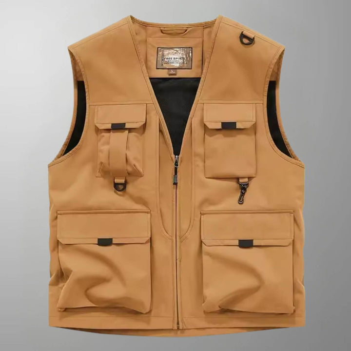 Elias™ - Stilvolle Cargo Weste
