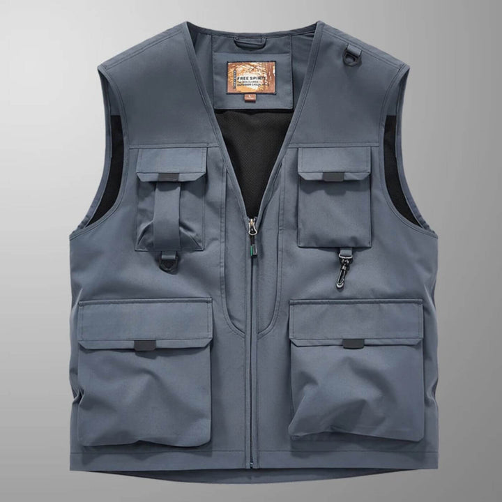 Elias™ - Stilvolle Cargo Weste