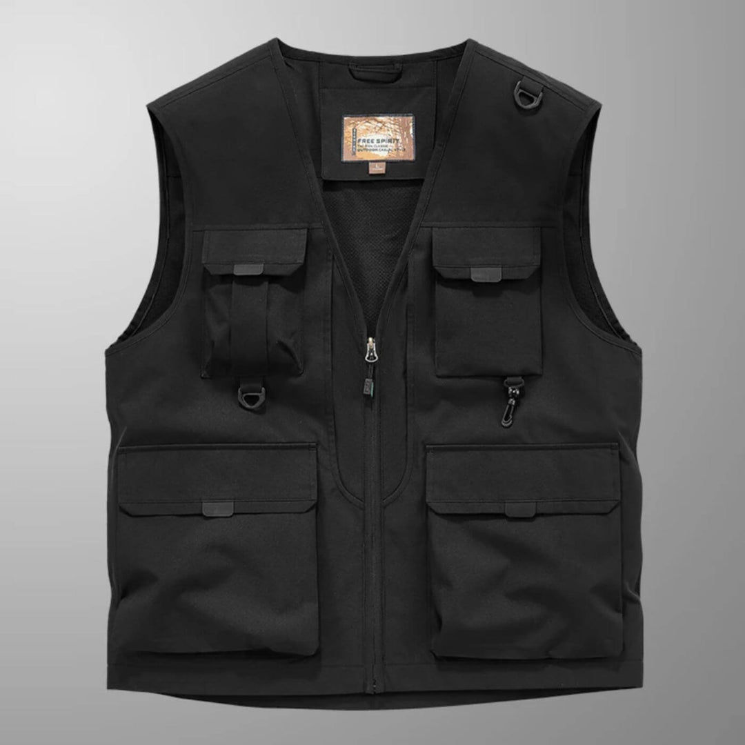 Elias™ - Stilvolle Cargo Weste