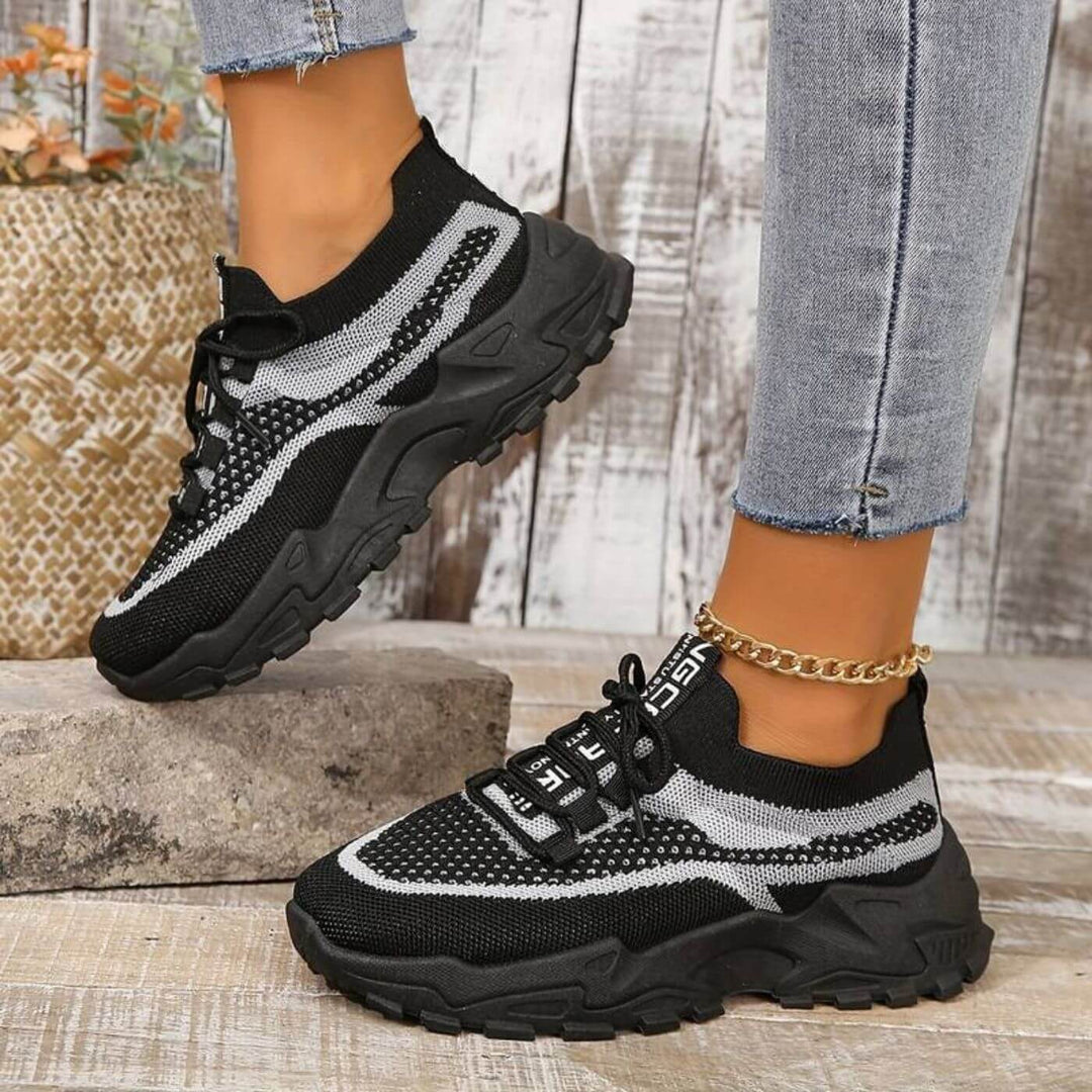 Lina™ - Atmungsaktive Orthopädische Strick-Sneaker