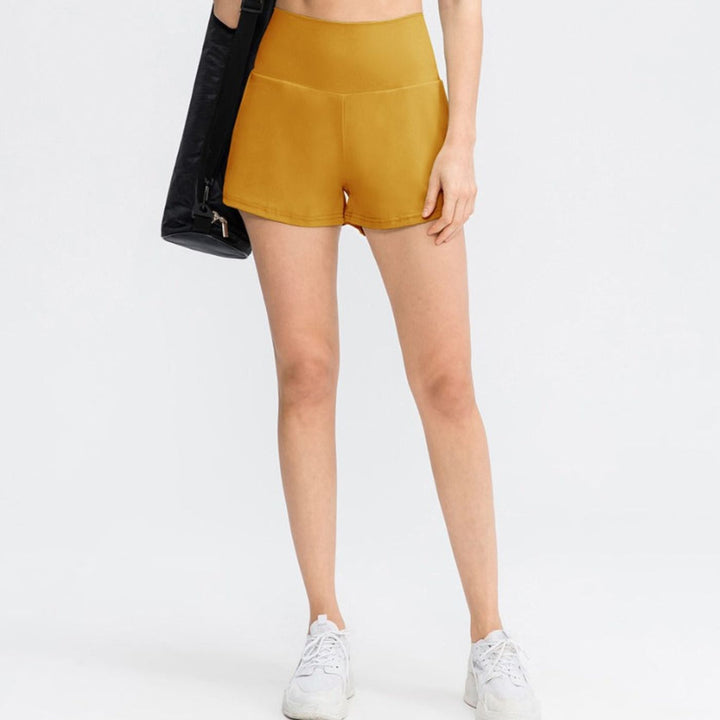 Marette™ - Atmungsaktive und Bequeme 2-in-1 High Waist Yoga Shorts