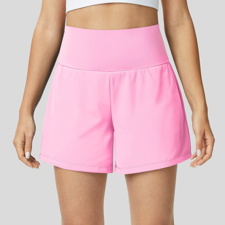 Marette™ - Atmungsaktive und Bequeme 2-in-1 High Waist Yoga Shorts