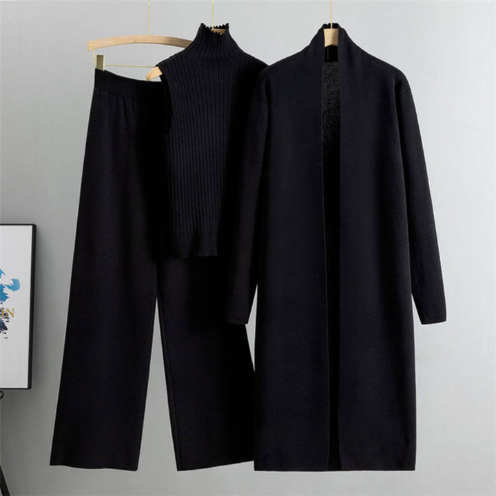 Maria™ – Minimalistisches Dreiteiliges Strickset