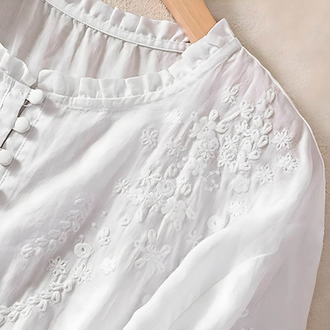 Marianne™ – Leicht Und Luftig Bestickte Bluse