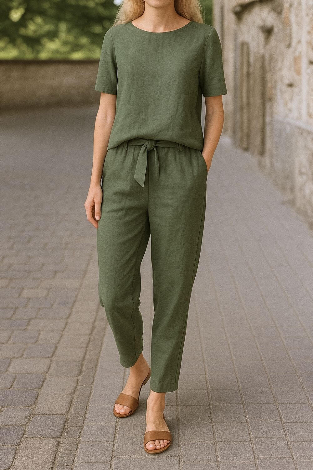 Michelle™ - Bequemes Sommer-Set mit Bluse und Hose