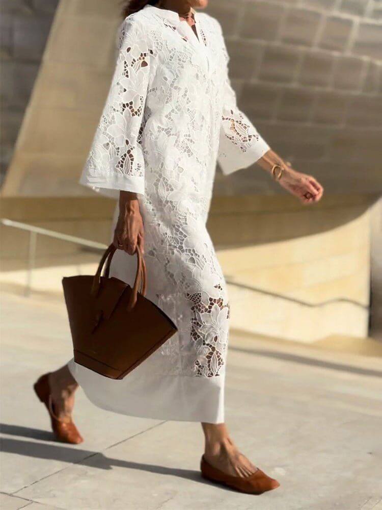 Miriam™ – Elegantes Sommerkleid mit Spitze