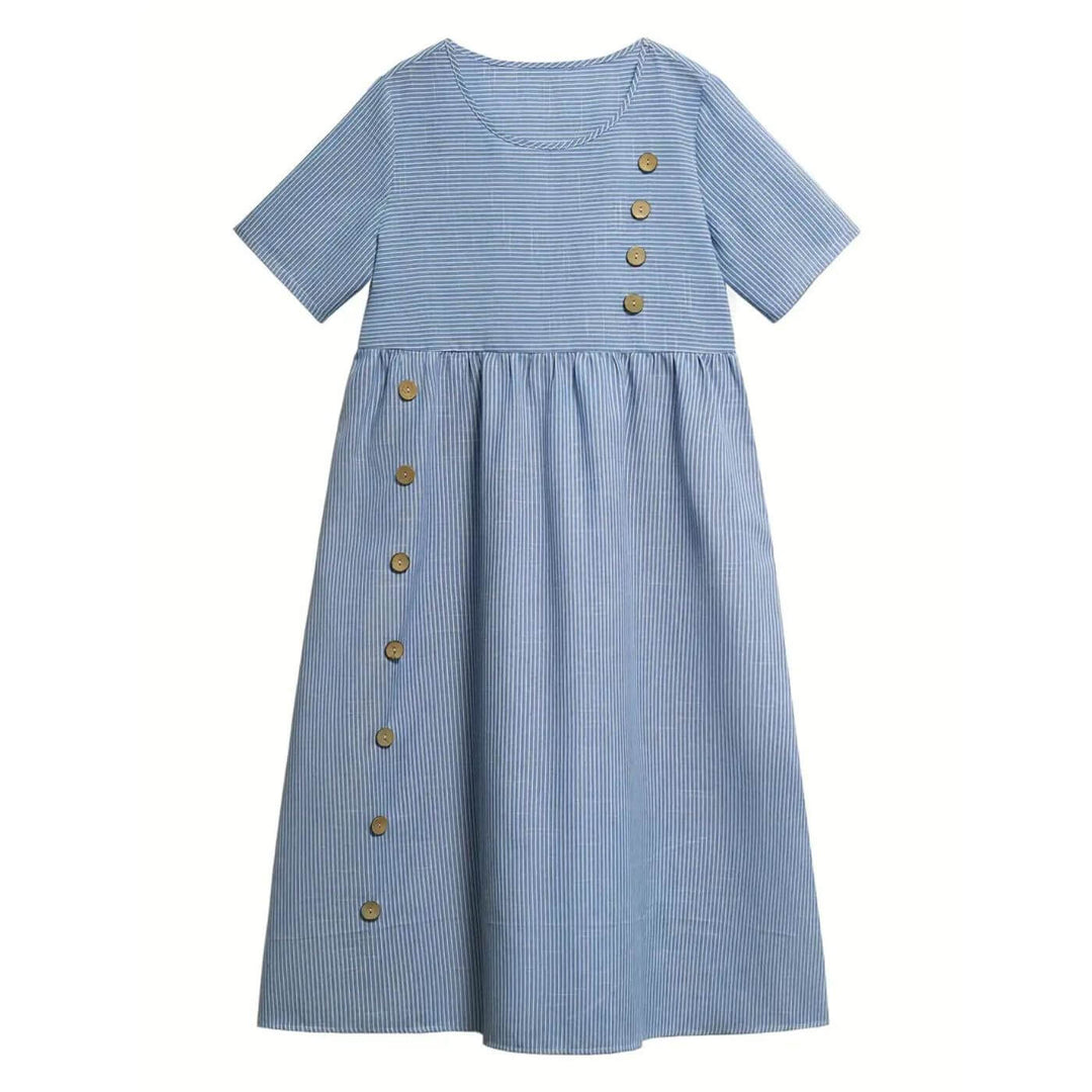 Natalie™ – Bequemes Midikleid mit Bauchkaschierung