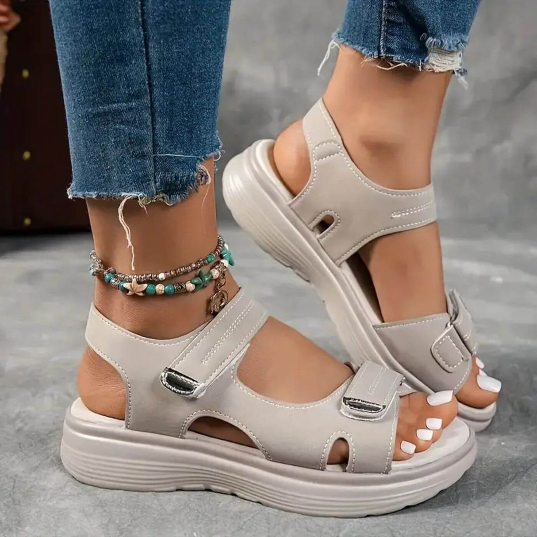 Ramona™ – Bequeme Orthopädische Keilsandalen