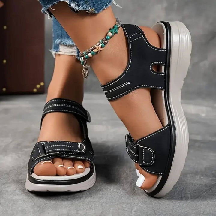 Ramona™ – Bequeme Orthopädische Keilsandalen