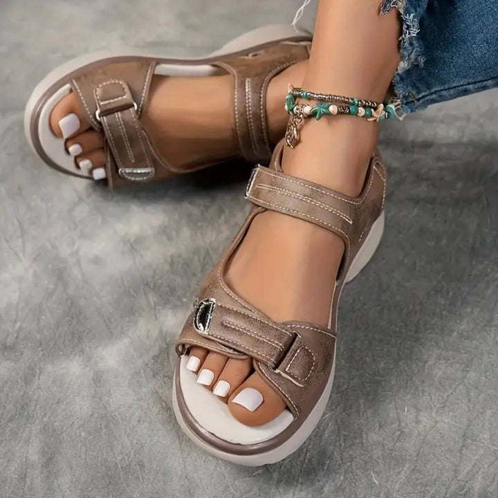 Ramona™ – Bequeme Orthopädische Keilsandalen