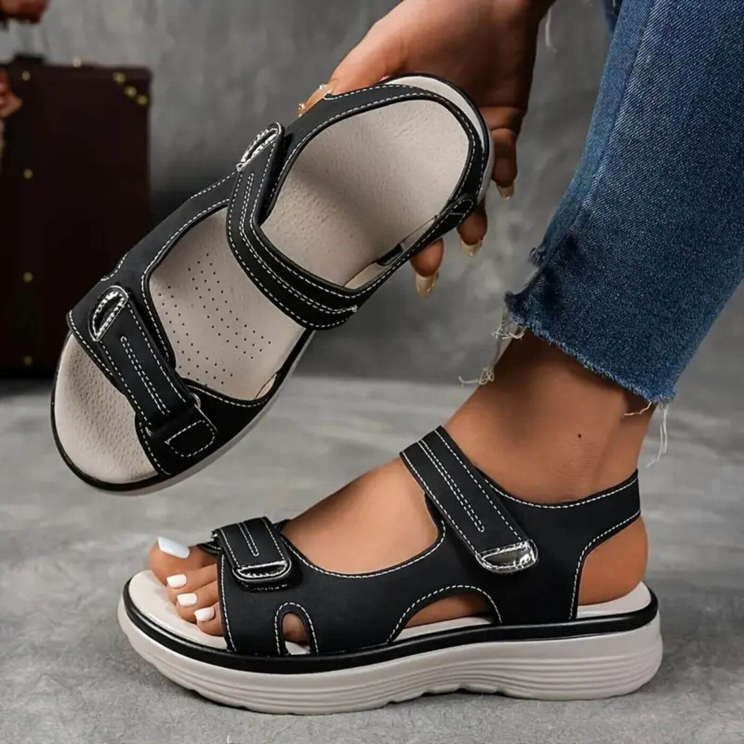 Ramona™ – Bequeme Orthopädische Keilsandalen