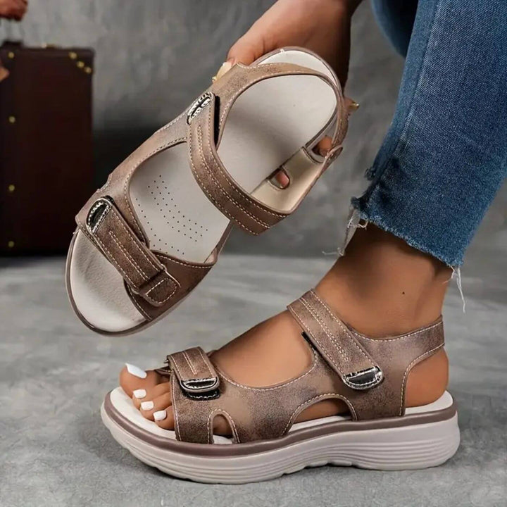 Ramona™ – Bequeme Orthopädische Keilsandalen