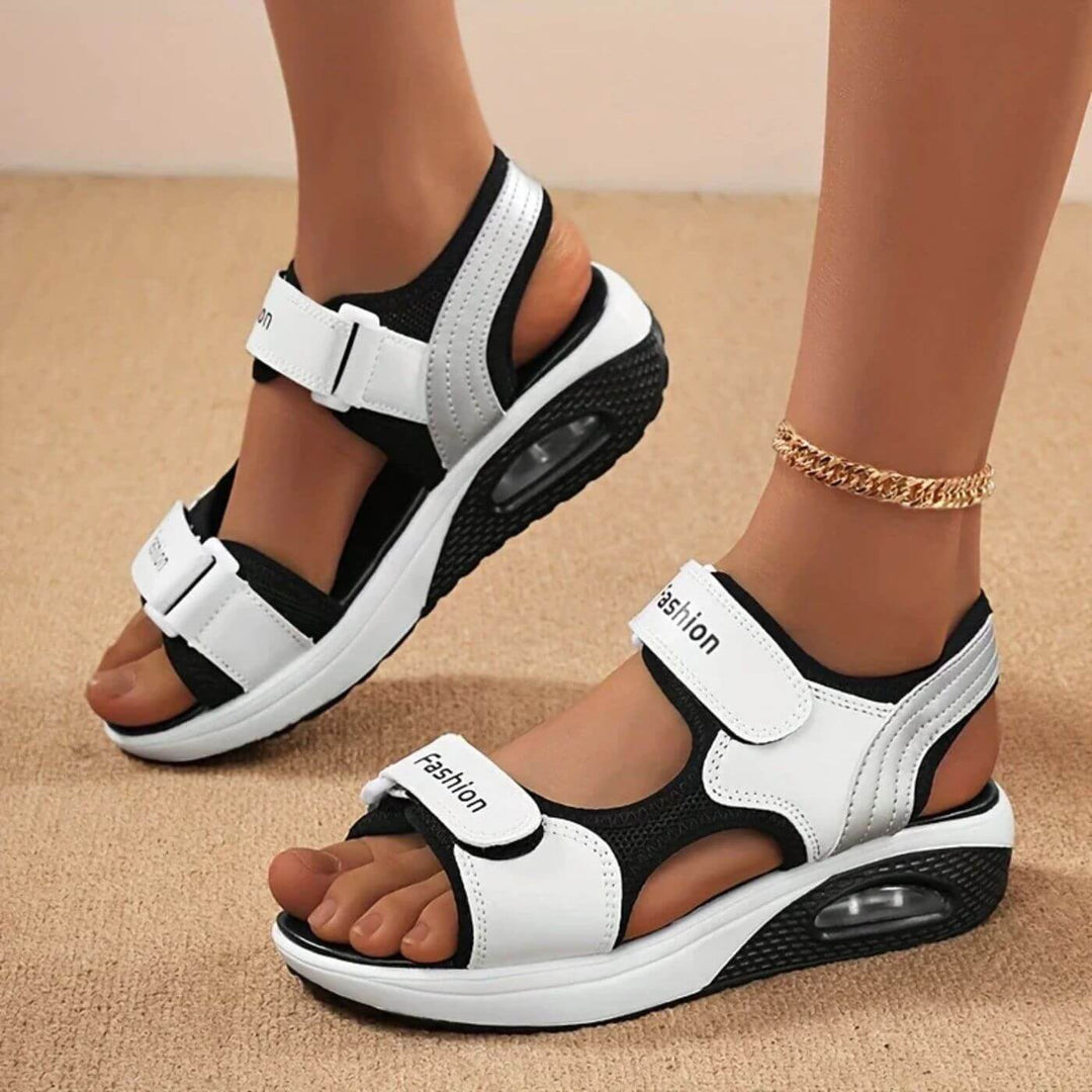 Sabrina™ – Stilvolle Orthopädische Sommersandalen