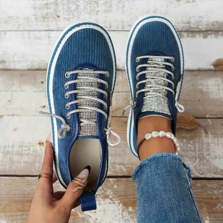 Valentina™ - Stilvolle Orthopädische Cord-Sneaker
