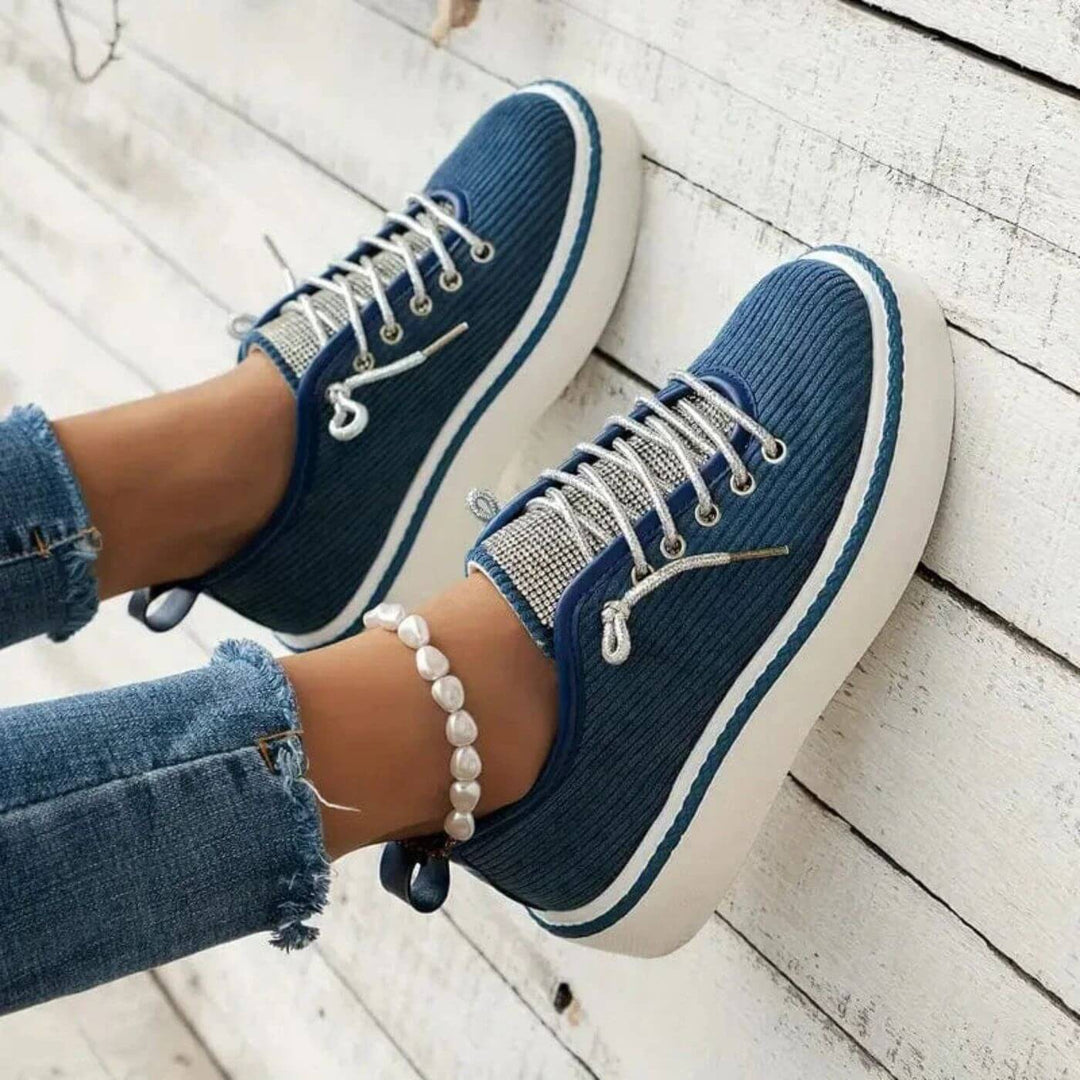 Valentina™ - Stilvolle Orthopädische Cord-Sneaker